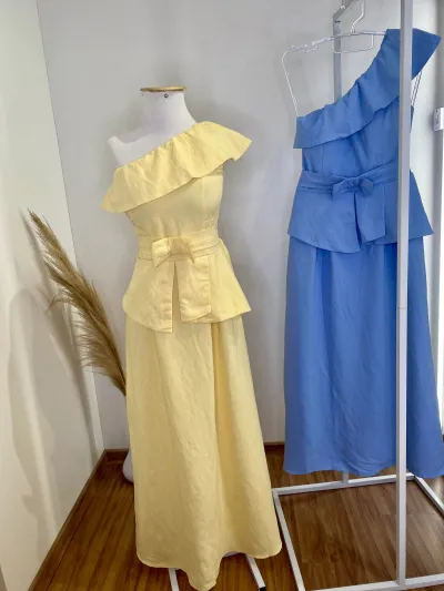 GLEE — VESTIDO FEMININO ADULTO SEM MANGA LONGO