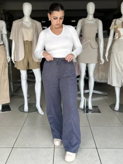 CALÇA FEMININO ADULTO MOLETOM