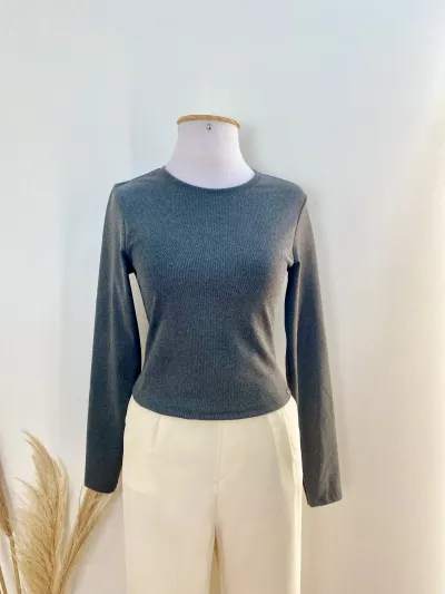 BLUSA FEMININO ADULTO MANGA LONGA FLANELAD