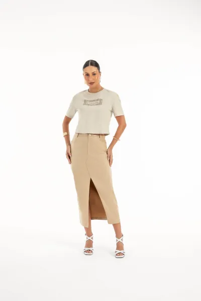 HABANA — BLUSA FEMININO MANGA CURTA