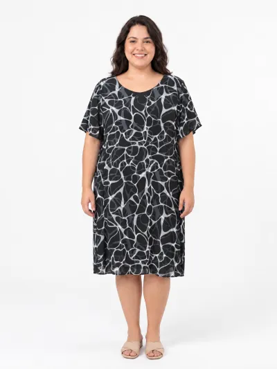 HABANA — VESTIDO FEMININO MANGA CURTA CURTO R25