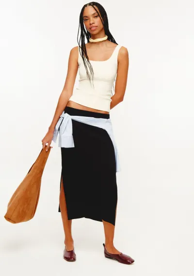 HERING — SAIA FEMININO ADULTO MIDI