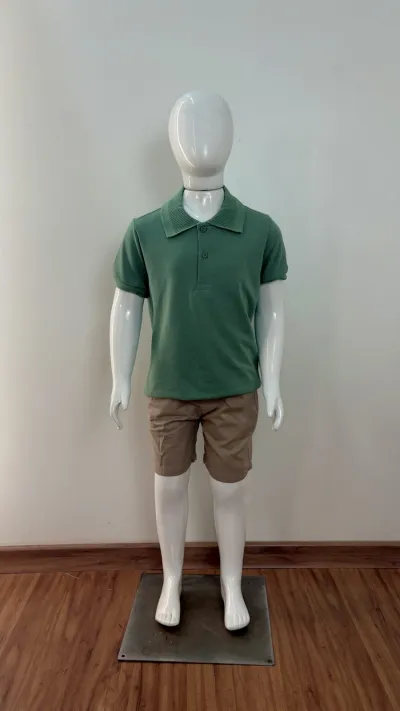 POLO MASCULINO INFANTIL SEM MANGA
