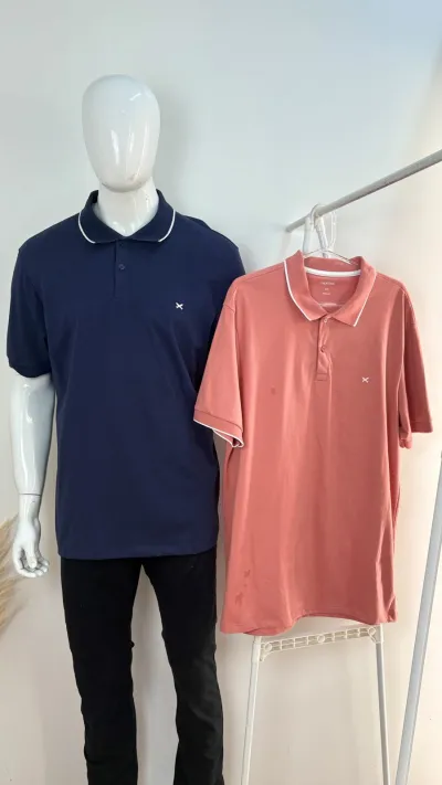 POLO MASCULINO ADULTO SEM MANGA