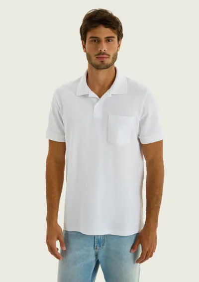 HERING — POLO MASCULINO ADULTO MANGA CURTA