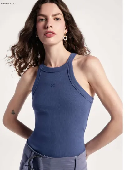 HERING — BLUSA FEMININO ADULTO SEM MANGA