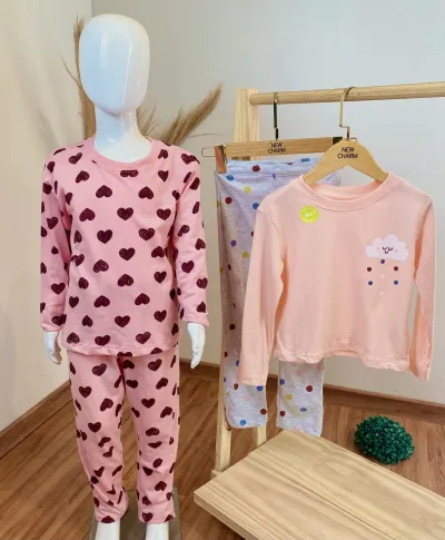 PIJAMA FEMININO INFANTIL MANGA LONGA+CALÇA