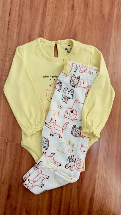 CON FEMININO INFANTIL BODY MANGA LONGA R06
