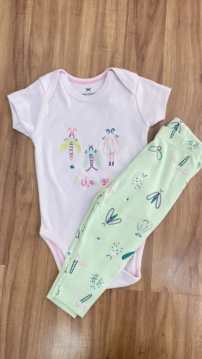 CONJUNTO BODY FEMININO IN SEM MANGA R06