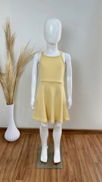 VESTIDO FEMININO INFANTIL SM R06