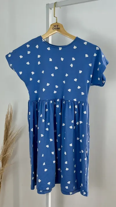 VESTIDO FEMININO INFANTIL SEM MANGA R06