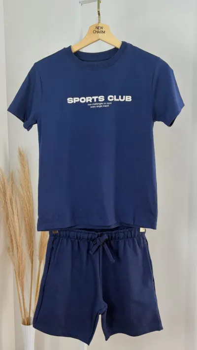 CONJUNTO MASCULINO INFANTIL SEM MANGA