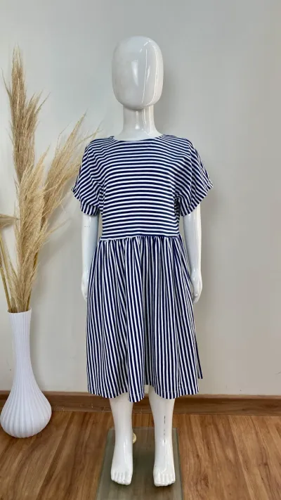 VESTIDO FEMININO INFANTIL SEM MANGA R06