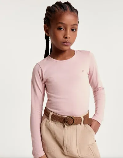 HERING — BLUSA FEMININO INFANTIL MANGA LONGA