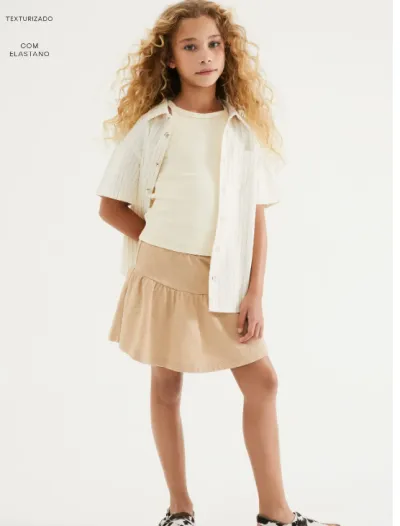 HERING — SHORTS SAIA FEMININO INFANTIL
