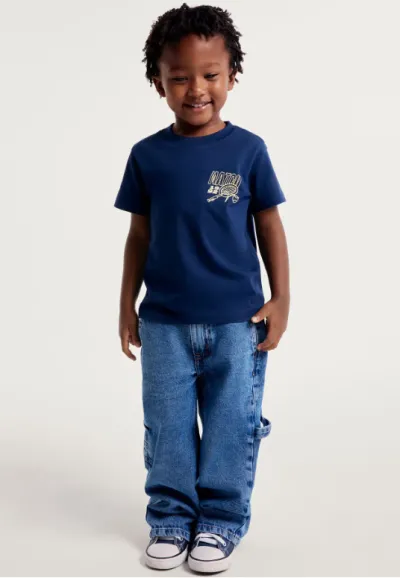 HERING — CAMISETA MASCULINO INFANTIL MANGA CURTA