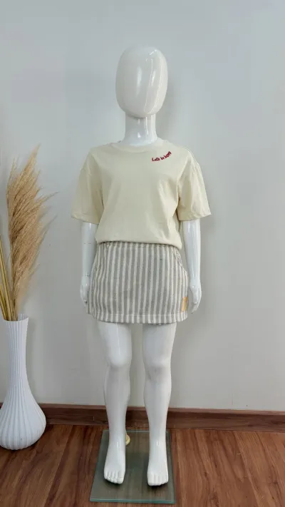 BLUSA FEMININO INFANTIL SEM MANGA