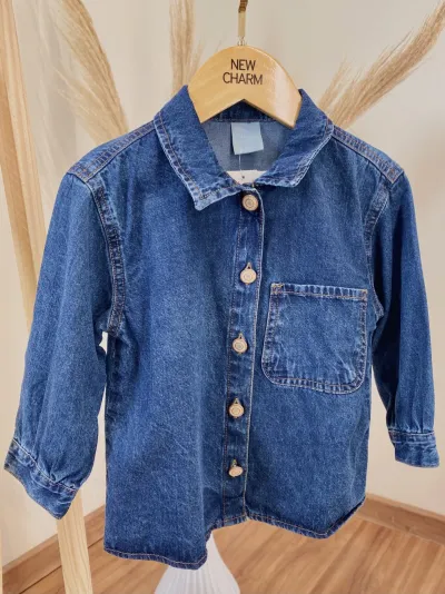 CAMISA FEMININO INFANTIL MANGA LONGA R06