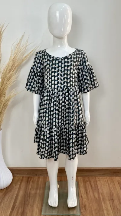 VESTIDO FEMININO INFANTIL SEM MANGA R06