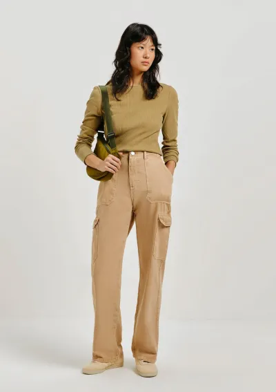 CALÇA FEMININO WD LEG CARG R06