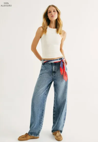 HERING — CALÇA FEMININO ADULTO SLOUCHY