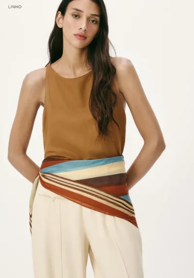 HERING — BLUSA FEMININO SEM MANGA