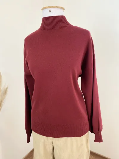 SUETER FEMININO ADULTO TRICOT