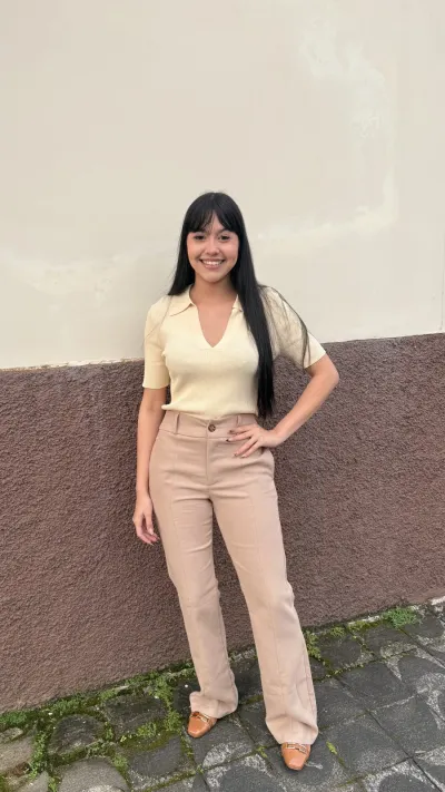 HERING — POLO FEMININO ADULTO MANGA CURTA TRICOT