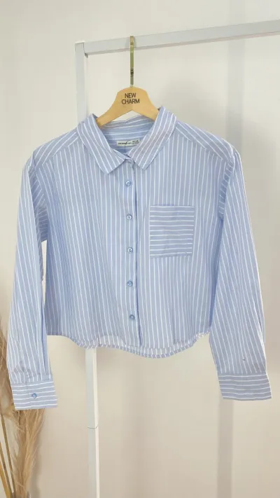 CAMISA FEMININO INFANTIL MANGA LONGA