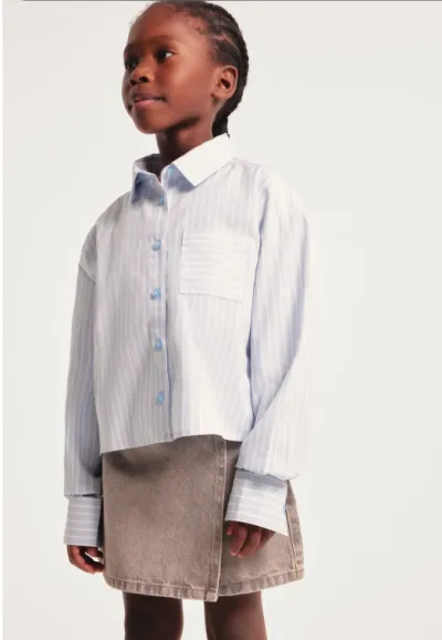 HERING — CAMISA FEMININO INFANTIL MANGA LONGA