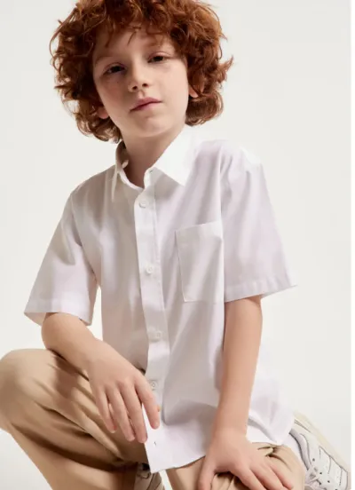 HERING — CAMISA MASCULINO INFANTIL MANGA CURTA