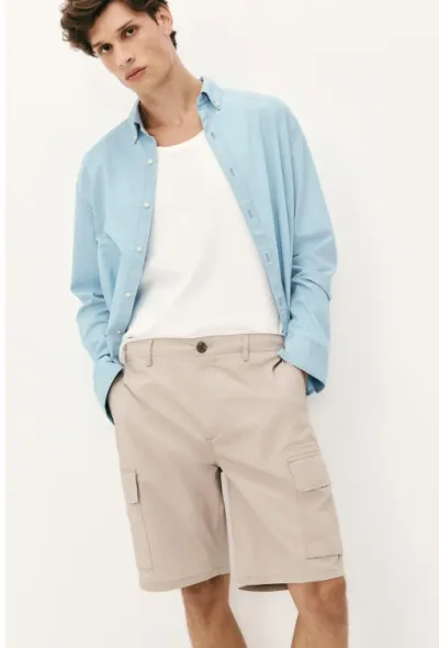 HERING — BERMUDA MASCULINO
