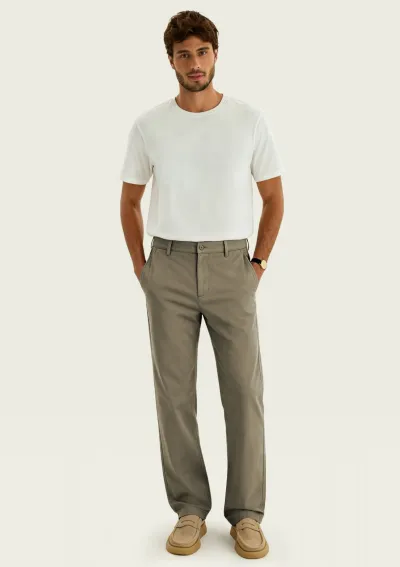CALÇA MASCULINO ADULTO RETA