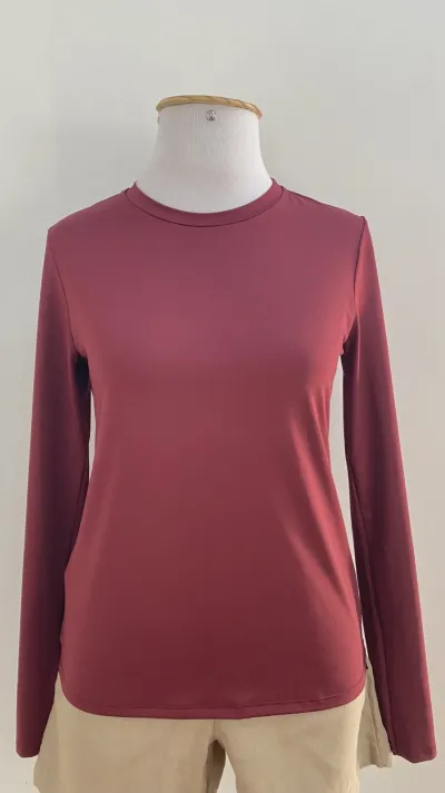 CAMISETA UNISSEX ADULTO MANGA LONGA PROTEÇÃO UV