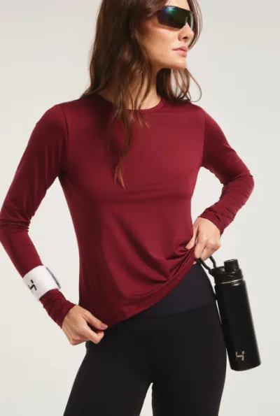 HERING — CAMISETA UNISSEX ADULTO MANGA LONGA PROTEÇÃO UV