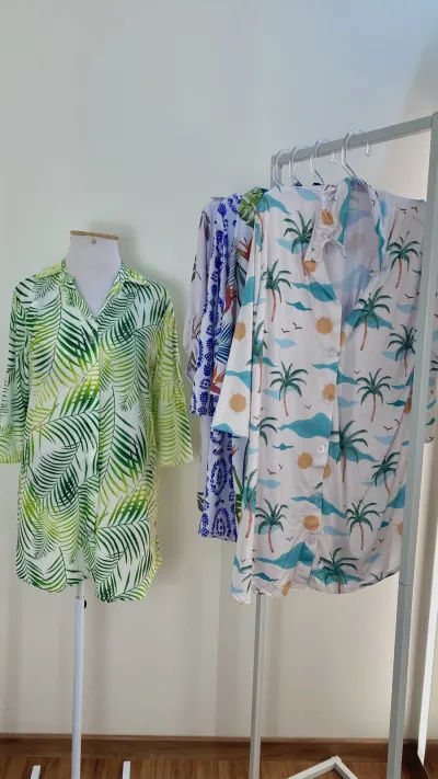 BLUSÃO FEMININO ADULTO 3/4 SAIDA
