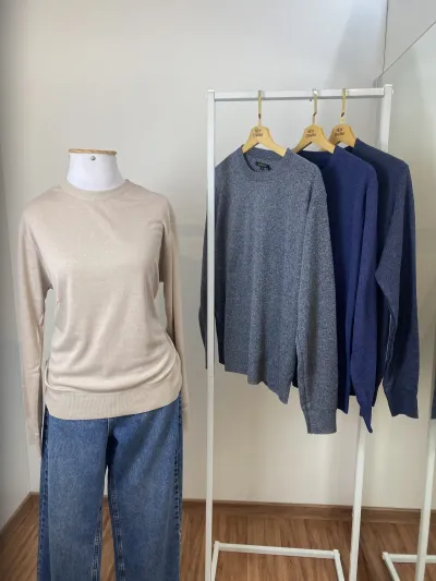 SUETER MASCULINO ADULTO TRICOT