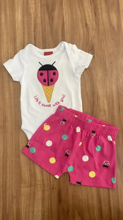 CONJUNTO FEMININO INFANTIL R100