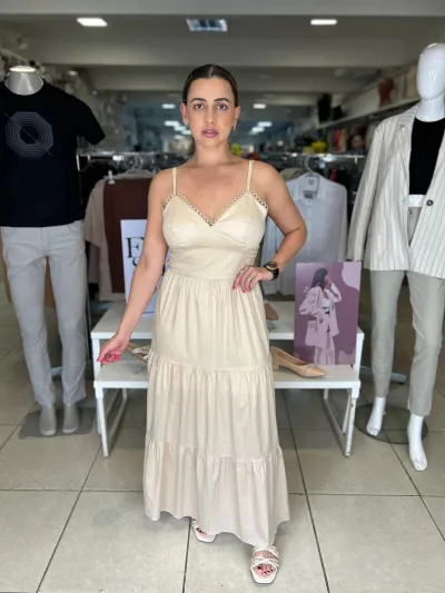 VESTIDO FEMININO C/ALÇA LG R50