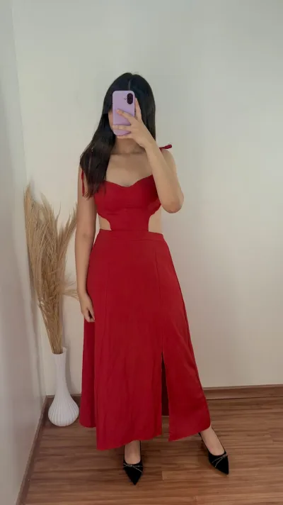 VESTIDO FEMININO C/ALÇA LG R50