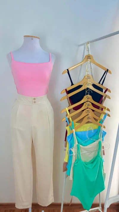 BODY FEMININO ADULTO C/ALÇA