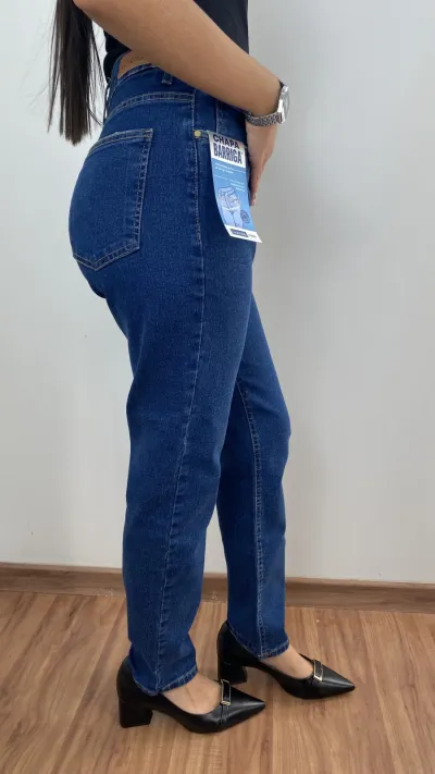 CALÇA FEMININO ADULTO MOM