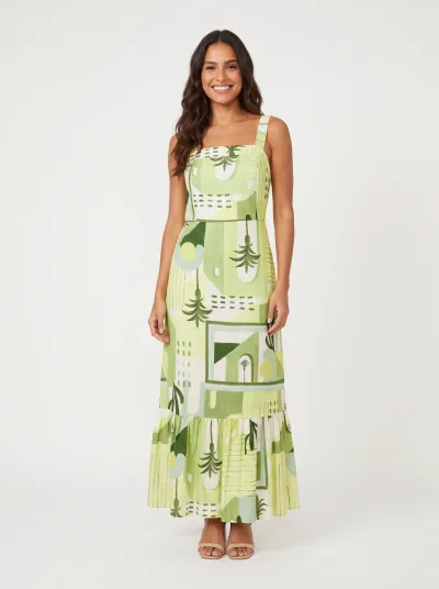 LUNENDER — VESTIDO FEMININO C/ALÇA R53