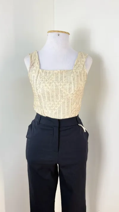 CROPPED FEMININO C/ALÇA R53