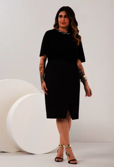 LUNENDER — SAIA FEMININO CURTO