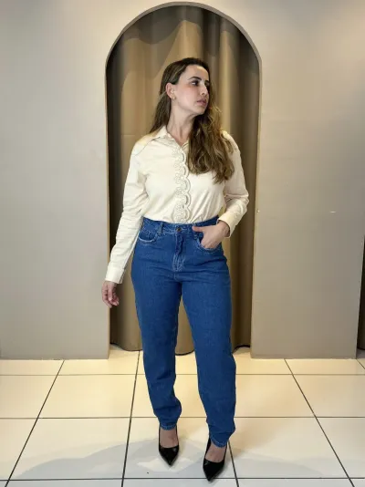 LUNENDER — CALCA FEMININO MOM R53