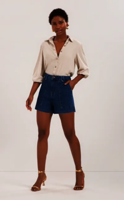 LUNENDER — SHORTS FEMININO MOM