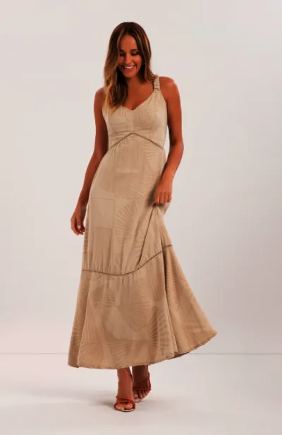 LUNENDER — VESTIDO FEMININO C/ALÇA LG