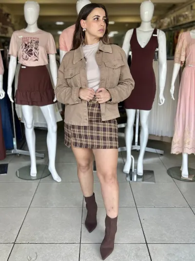 JAQUETA FEMININO ADULTO PLUS