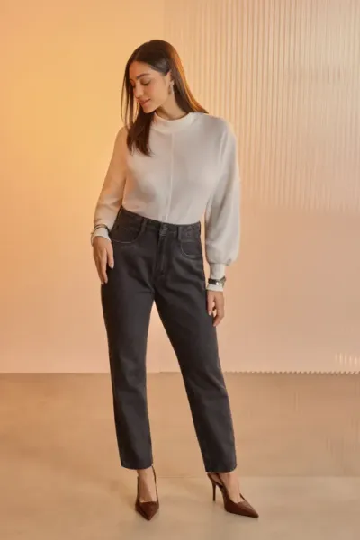 LUNENDER — CALÇA FEMININO ADULTO MOM